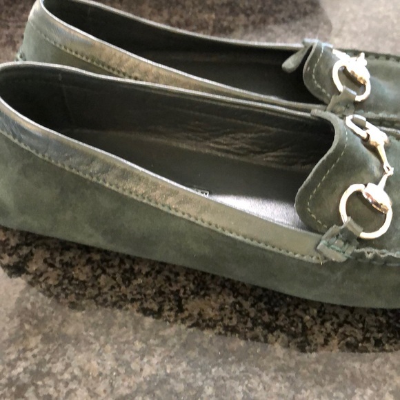 Gucci Suede Horsebit Loafers - Picture 6 of 10
